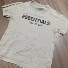 ESSENTIALS FEAR OF GOD ベージュ Tシャツ　キッズ