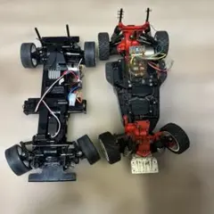 タミヤ 1/10 RC F-2 （ノーマル）シャーシ 当時物 - メルカリ