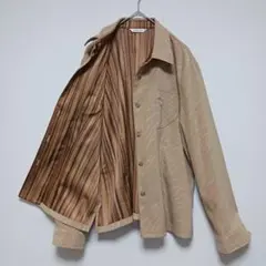長袖シャツブラウス　キャメル　9Rサイズ