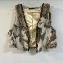 ファーベスト Heather 毛皮 ラビット フリーサイズ