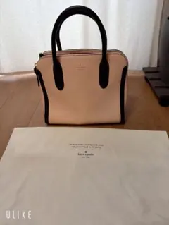 【美品】Kate spade ピンク×ブラック ハンドバッグ