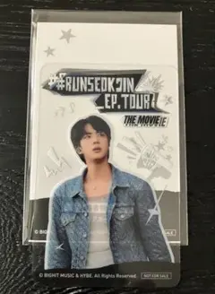 BTS JIN 映画 入場特典 RUNSEOKJIN クリアカード1枚