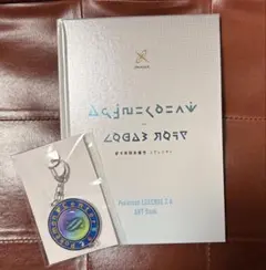 ポケモンレジェンズZA　ポケモンセンター特典　アートブック　キーホルダー