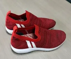 サイズ４３　PATRICK スニーカー レッド スリッポンのサムネイル