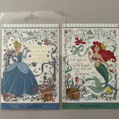 東京ディズニーリゾート ポストカード アリエル シンデレラ 2枚セット