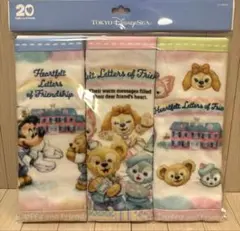 ❤︎ダッフィー&フレンズミニタオル3枚❤︎