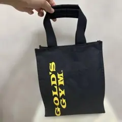 GOLD'S GYM × しまむら コラボ トート バッグ ブラック