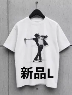 即日発送！マイケルジャクソン プリントTシャツ ホワイトL