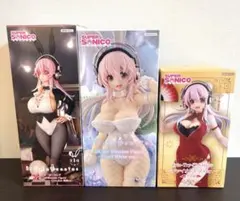 【新品未開封】SUPER SONICO すーぱーそに子　フィギュア 3点セット
