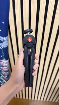 Manfrotto ミニ三脚 PIXI ブラックのサムネイル