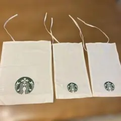 Starbucks ギフト袋 大小3枚セット