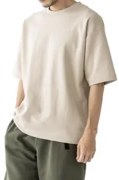 B6 ダブルフェイス スウェット Tシャツ ワイドフィット メンズ