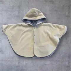 コムサデモード　リバーシブル　ポンチョ80 カーディガン