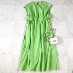 極美品＊定価3万 ボールジィ プロセスドコットン レイヤードライクワンピース