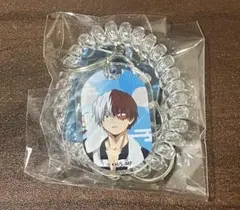 僕のヒーローアカデミア 極楽湯　コラボ　ロッカーキー風キーホルダー　轟焦凍