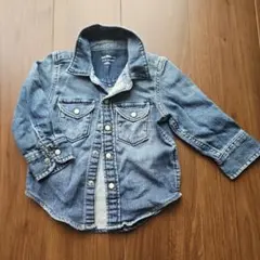 【お値打ち】babyGap デニムジャケット 12-18ヶ月 匿名配送