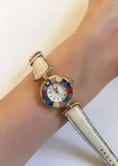 美品　NOJESS ノジェス　ラウンドフェイスウォッチ　夜の観覧車 美品 NOJESS ノジェス ラウンドフェイスウォッチ 夜の観覧車