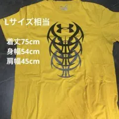 アンダーアーマー メンズ グラフィックTシャツ イエロー