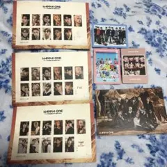 Wanna One ミニョン フォトカード シール 5枚セット - メルカリ