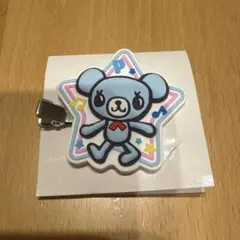 ナルミヤキャラクターズ ラバークリップ　ミントくん　ポンポネット