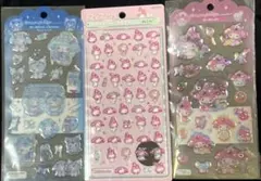 【正規品】ボンボンドロップシールサンリオミニ　マイメロディなどのシールセット