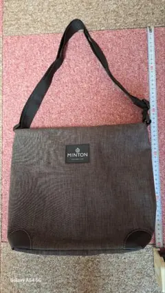 MINTON グレー ショルダーバッグ