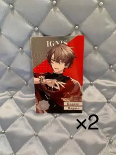 にじさんじ 8周年 ランダムメタルカード×2 加賀美ハヤト