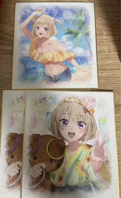 カッコウの許嫁　海野幸 一番くじ　色紙セット