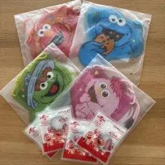 【USJ】ホテル近鉄ユニバーサルシティ セサミストリート 4個 チケットホルダー