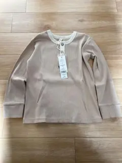 QUINCY MAE クインシーメイ　長袖　ロンT ベージュ　新品✨