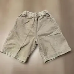 COMME CA ISM コーデュロイハーフパンツ