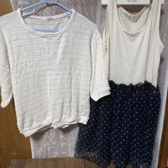 C・O・L・Z・A コルザ　ワンピース＆トップスセット　セットアップ　Lサイズ