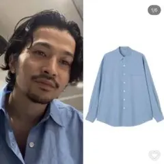 コ*ム様 常田大希着用 AURALEE WASHED FINX BIG SHIR - メルカリ