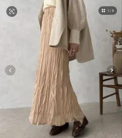apres jour clair クリンクルスカートZOZOTOWN限定アイテムのサムネイル