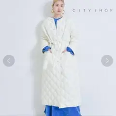 CITY SHOP キルティングダウンコート 38 BAYCREW'S