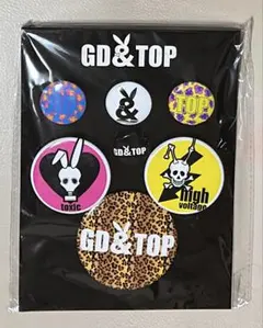 GD&TOP 缶バッジ 4点セット BIGBANG - メルカリ