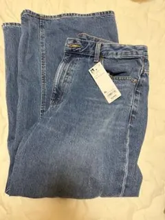 GU バギーフレアジーンズ(丈短め) XL