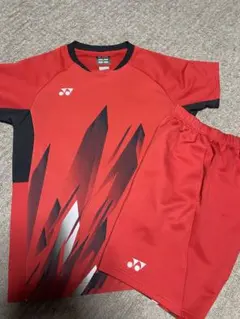 YONEX Tシャツ ハーフパンツ セット レッド