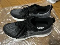 asics ランニングシューズ 24.5cm ブラック　ダイナブラスト4