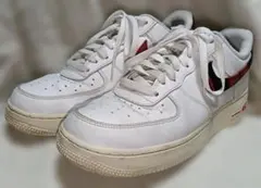 NIKE AIR FORCE 1 チェック柄 スニーカー