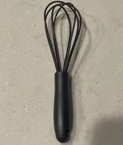 シリコン製 ミニ泡だて器 ブラックのサムネイル