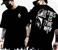 【即購入可】 スターウォーズ マンダロリアン 半袖 Tシャツ ブラック Lサイズ