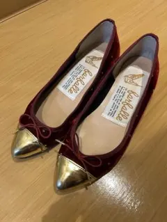 ファルファーレ バレエシューズ ワインレッド
