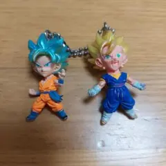 ドラゴンボール 超サイヤ人 フィギュア キーホルダー 2体セット