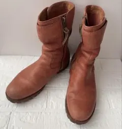 Timberland ティンバーランド レザー ブーツ 7W 24cm 茶