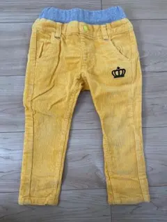 BABYDOL イエロー コーデュロイ パンツ 100cm