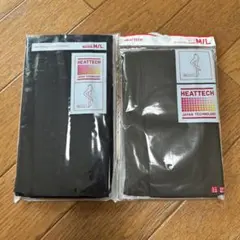 ユニクロヒートテック タイツ M/L 2枚セット　着圧サポート