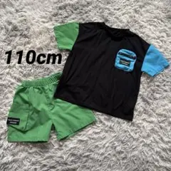 【SHEIN】セットアップ(110)上下セット 半袖 Tシャツ 短パン 男の子のサムネイル