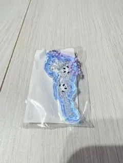 タ*坊様 琵琶湖キーホルダー　草津　パンダ　水色