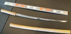 希少品 レア 模造刀 白鞘 大刀 模擬刀 日本刀 全長約103cm 居合練習のサムネイル